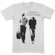 Simon & Garfunkel, Tričko Walking, Unisex, Natural