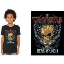 Five Finger Death Punch, Tričko Trouble, Dieťa, Čierna
