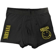 Nirvana, Spodné prádlo Yellow Smile, Unisex, Čierna