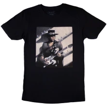Stevie Ray Vaughan, Tričko Texas Flood Album Cover, Unisex, Čierna