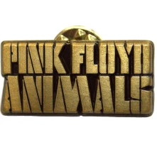 Odznak Animals Gold Text Logo