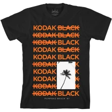 Kodak Black, Tričko Palm, Unisex, Čierna