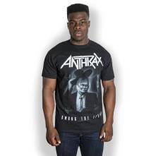 Anthrax, Tričko Among the Living, Unisex, Čierna