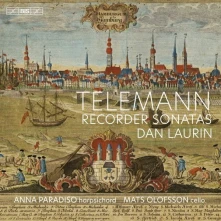 CD LAURIN, DAN / ANNA PARADI - TELEMANN RECORDER