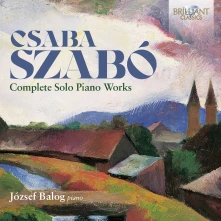 CD BALOG, JOZSEF - SZABO: COMPLETE SOLO PIANO WORKS