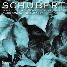CD SCHUBERT: PIANO SONATA & MOMENTS MUSICAUX