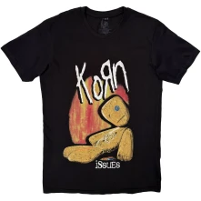 Korn, Tričko Issues, Unisex, Čierna