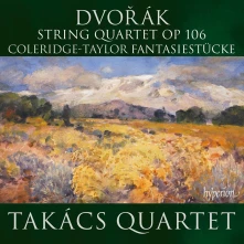 CD Takacs Quartet - Dvorak: String Quartet Op. 106 & Coleridge-Taylor: Fantasiestucke