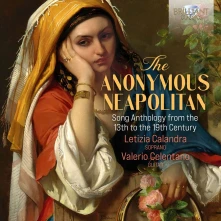 CD CALANDRA, LETIZIA & VALER - ANONYMOUS NEAPOLITAN