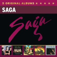 CD SAGA - 5 ORIGINAL ALBUMS VOL.1