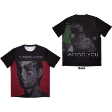 The Rolling Stones, Tričko Tattoo You, Unisex, Čierna