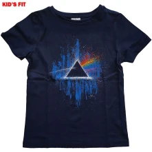 Tričko Dark Side of The Moon Blue Splatter
