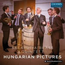 CD SALAPUTIA BRASS QUINTETT - HUNGARIAN PICTURES