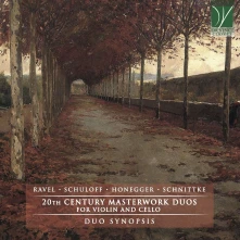 CD DUO SYNOPSIS: IGOR CANTAR - 20TH CENTURY MASTERWORK DUOS, FOR VIOLIN AND CELLO