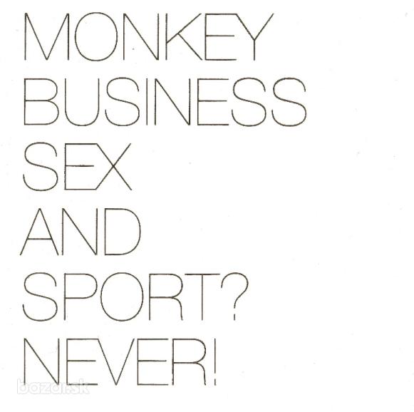 CD Monkey Business - SEX AND SPORT? NEVER!