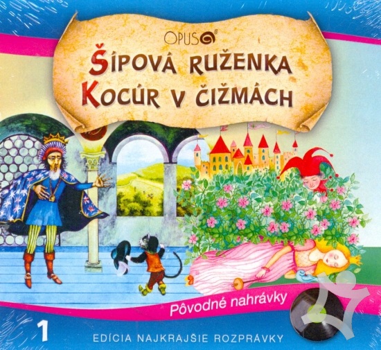 CD Najkrajšie rozprávky - SIPOVA RUZENKA / KOCUR V CIZMACH