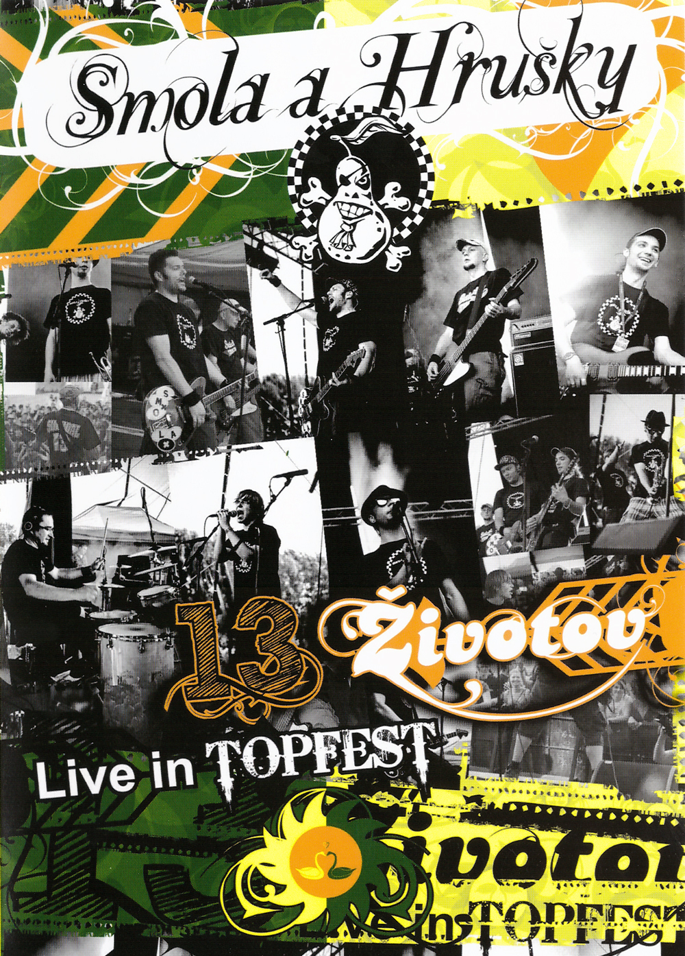 DVD Smola a Hrušky - 13 životov / Live in Topfest