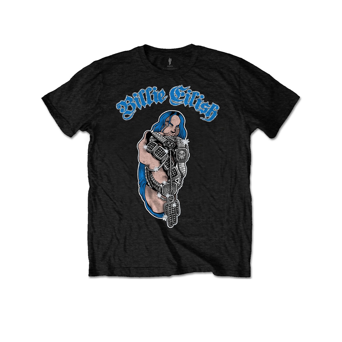 Tričko Billie Eilish - Tee bling, Muž,Čierna,L