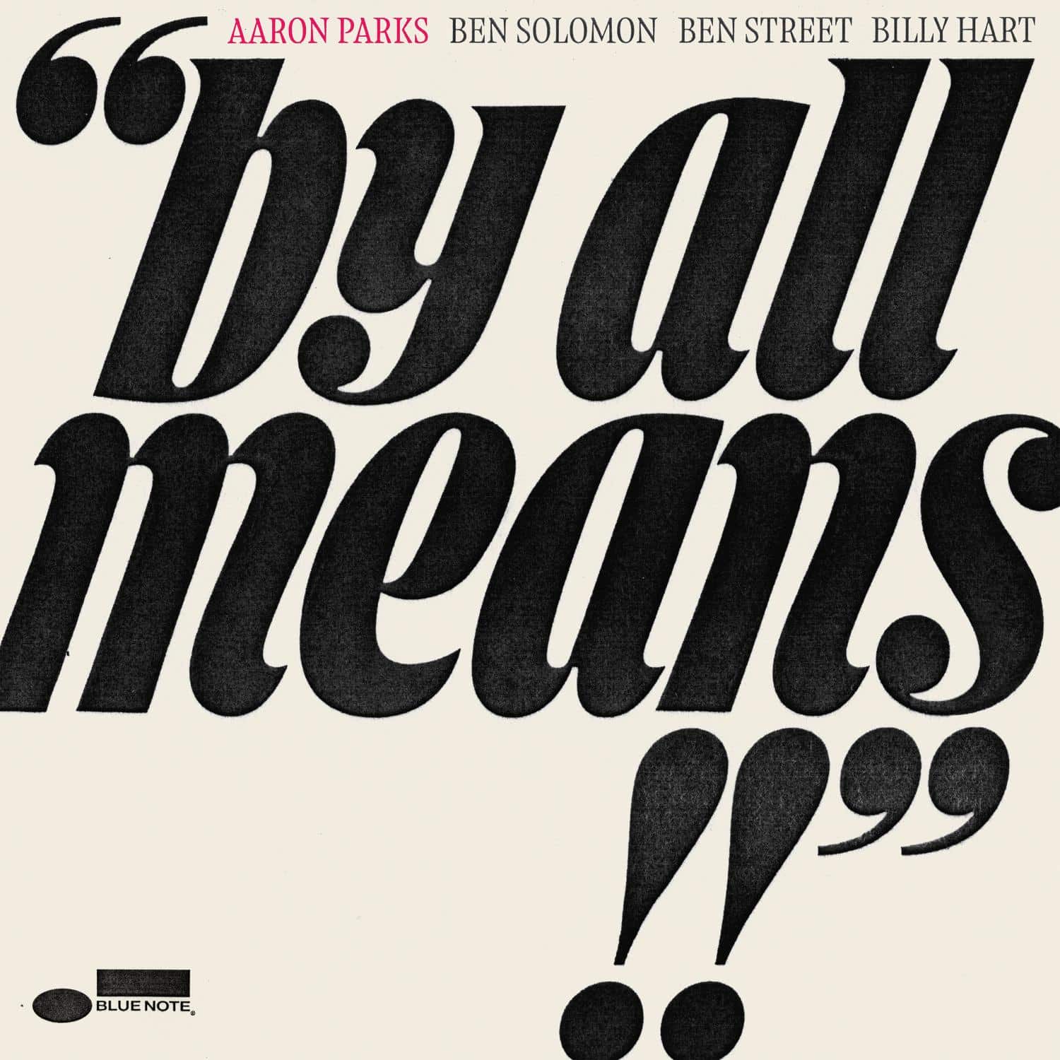 Vinyl Aaron Parks - By All Means!!