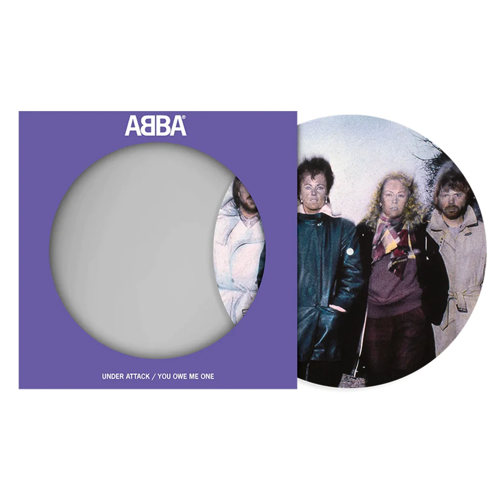 Vinyl ABBA - Under Attack / You Owe Me One (7" Picture Vinyl)