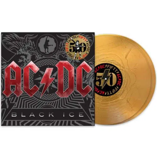Vinyl AC/DC - Black Ice (50th Anniversary Gold Vinyl Edition)