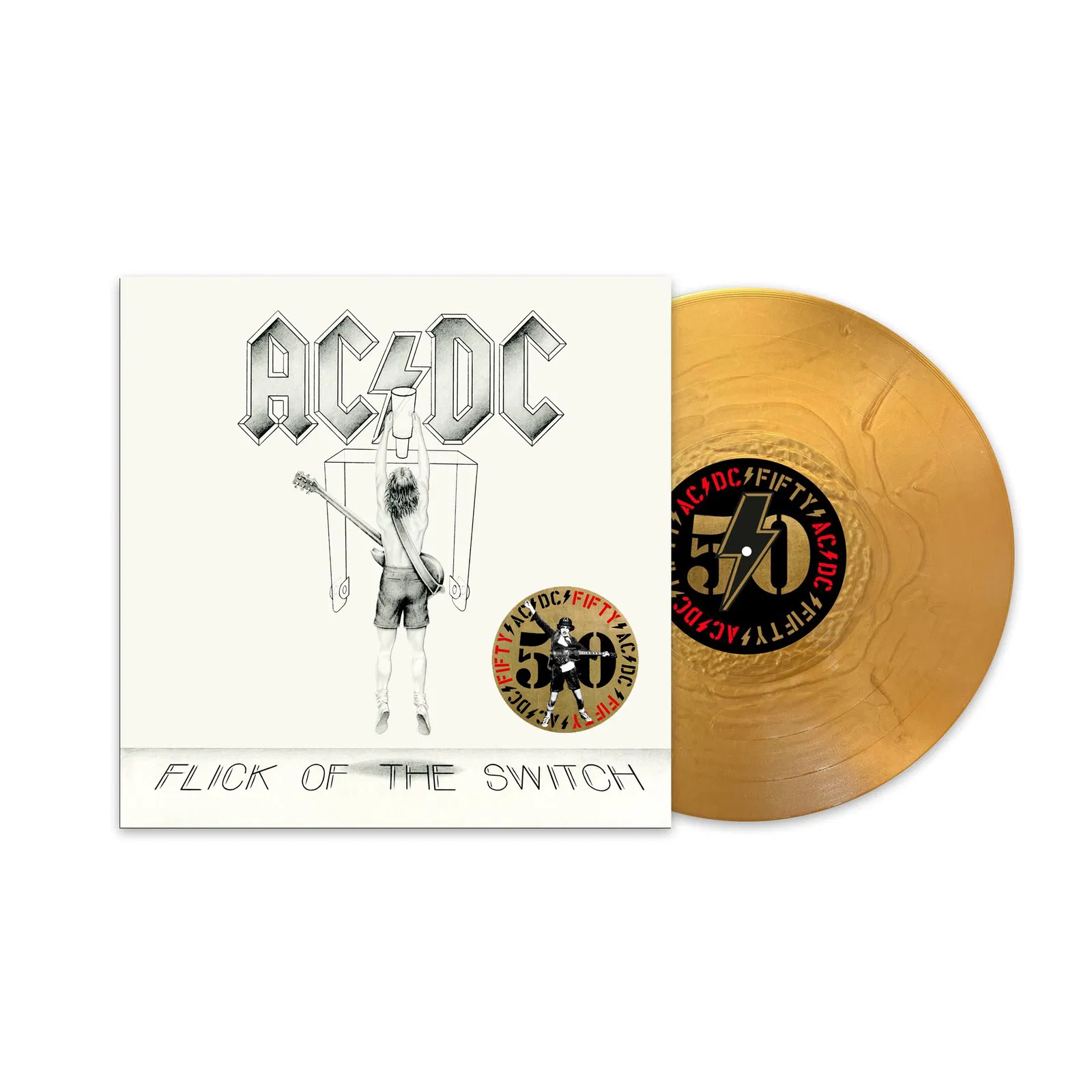 Vinyl AC/DC - Flick Of The Switch (50th Anniversary Gold Vinyl Edition)