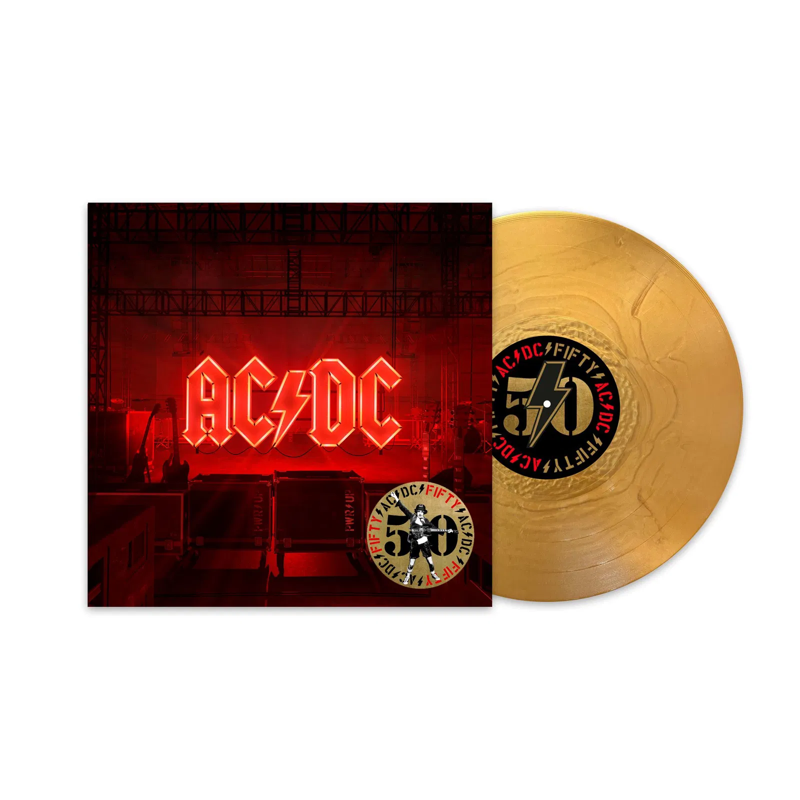 Vinyl AC/DC - PWR/UP (50th Anniversary Gold Vinyl Edition)