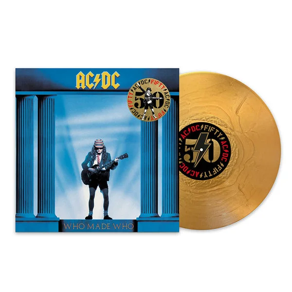 Vinyl AC/DC - Who Made Who (50th Anniversary Edition) (Metallic Gold Vinyl)