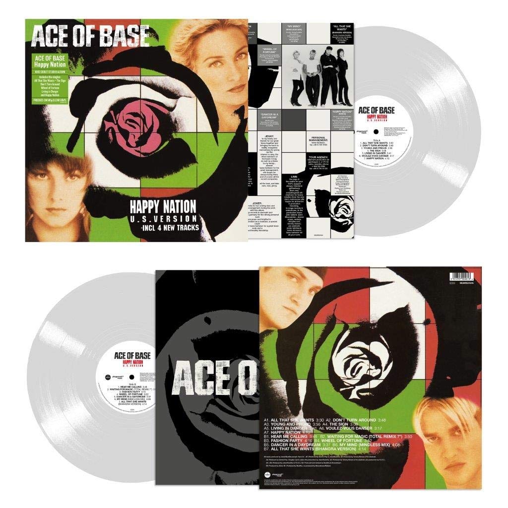 Vinyl Ace of Base - Happy Nation (Transparent Vinyl)