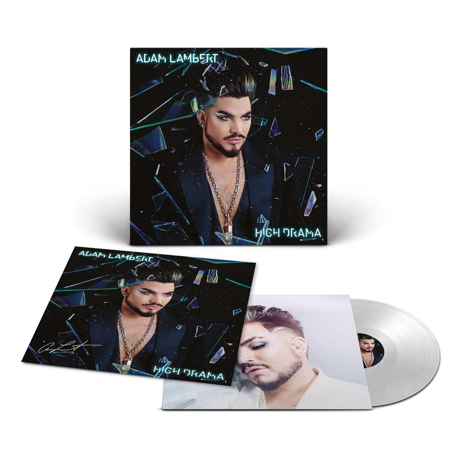 Vinyl Adam Lambert - High Drama (Crystal Clear Vinyl with Signed Art Card)