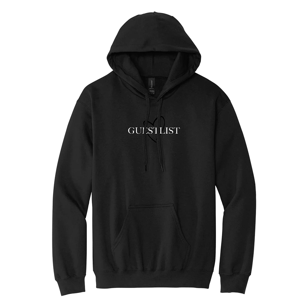 Mikina Adiss - Guestlist, Unisex,Čierna,3XL