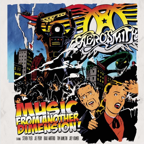 CD Aerosmith - Music From Another Dimension!