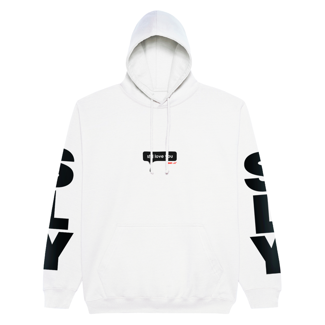 Mikina Alan Murin - Still love you, Unisex,Biela,XXL