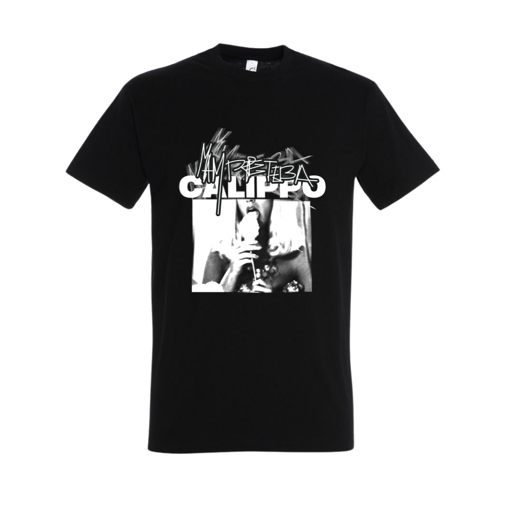 Tričko Alan Murin - Calippo basic tee, Unisex,Čierna,4XL