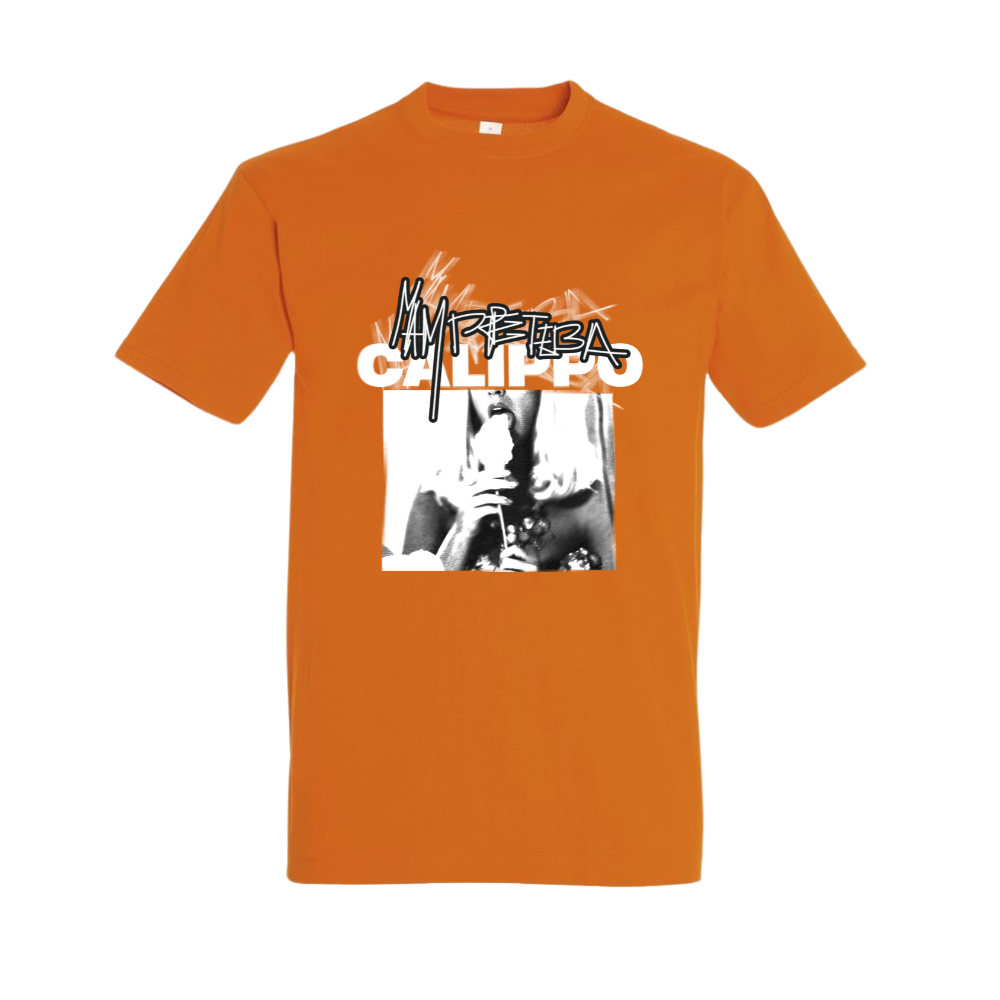 Tričko Alan Murin - Calippo basic tee, Unisex,Oranžová,L