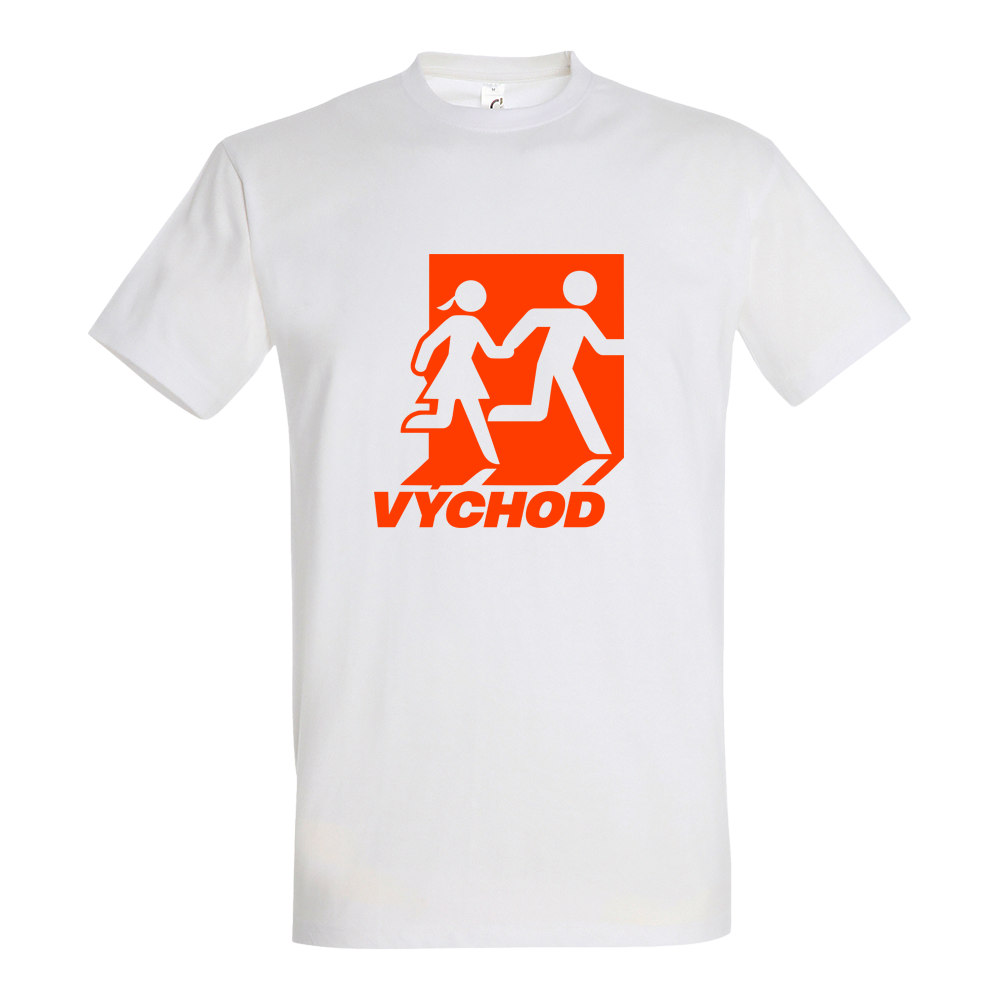 Tričko Alan Murin - Východ - basic tee, unisex,Biela,5XL