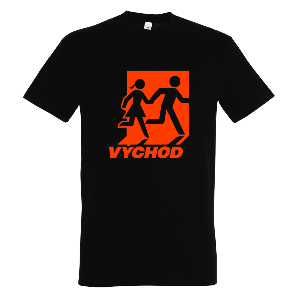 Tričko Alan Murin - Východ - basic tee, unisex,Čierna,XS