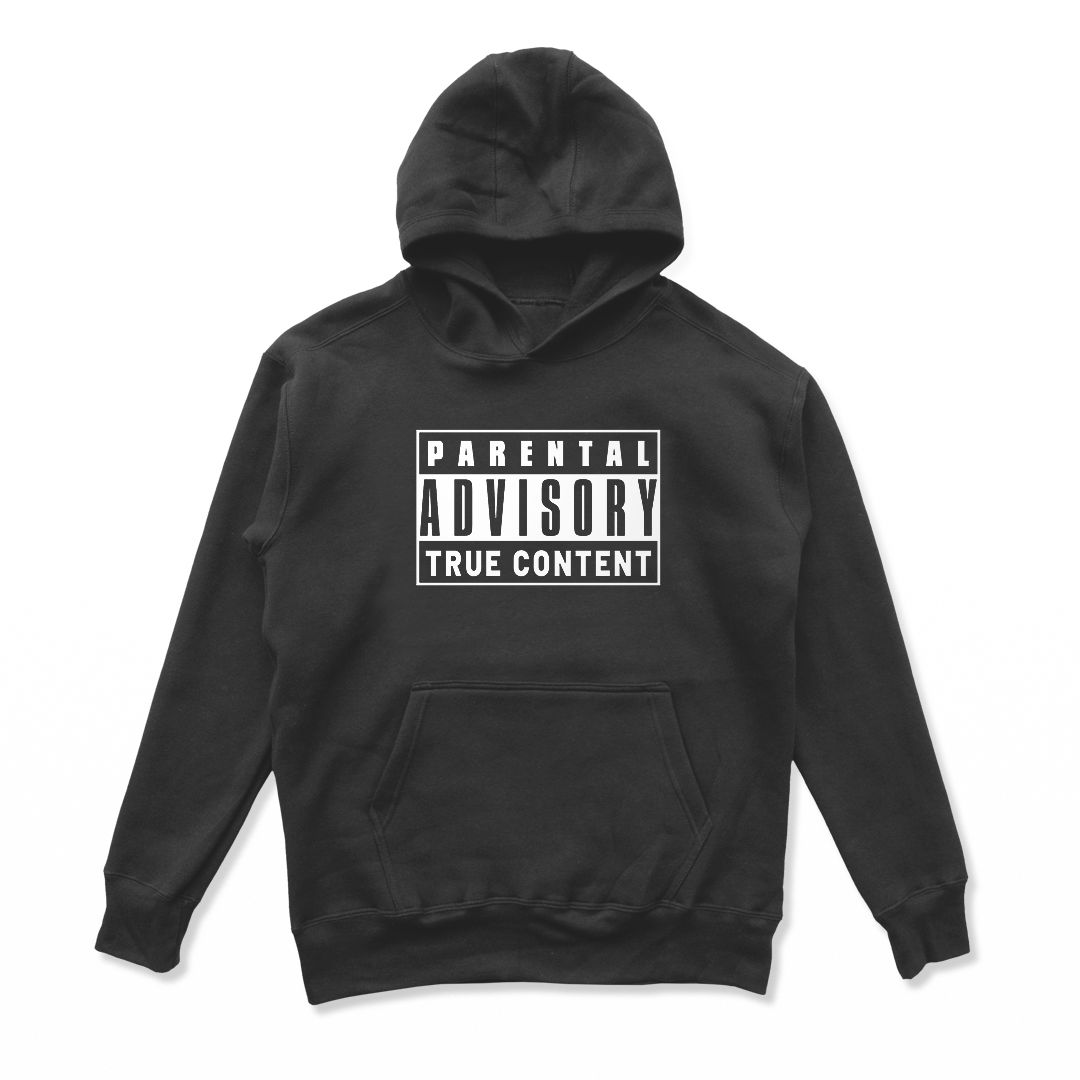 Mikina Alan Murin - True Content, Unisex,Black,3XL