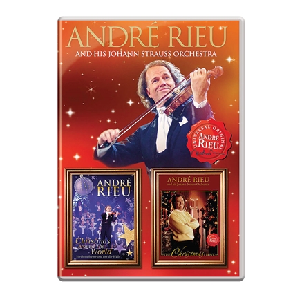 DVD André Rieu - Christmas Around The World + Christmas I Love