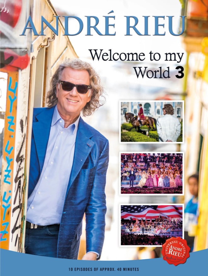 DVD André Rieu - Welcome To My World 3