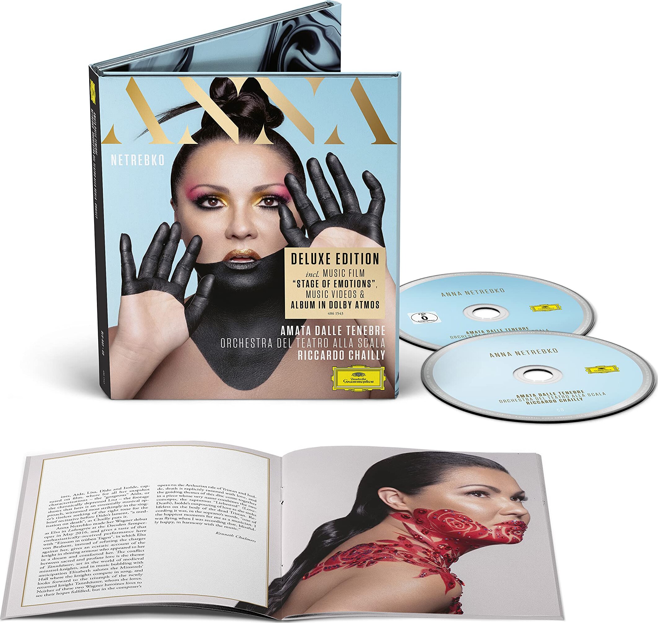 CD Anna Netrebko - Amata Dalle Tenebre (+Blu-Ray Atmos Audio)
