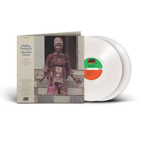 Vinyl Aretha Franklin - Amazing Grace (50th Anniversary Edition) (White Vinyl)