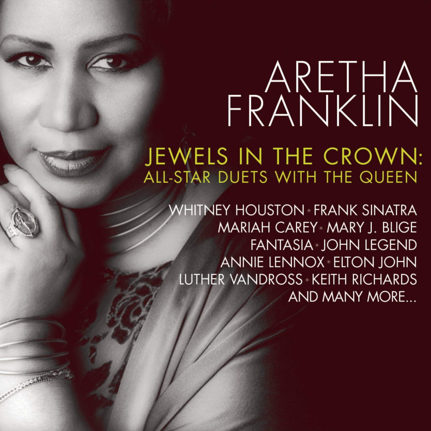 CD Aretha Franklin - Jewels in the Crown: All-Star Duets with the Queen