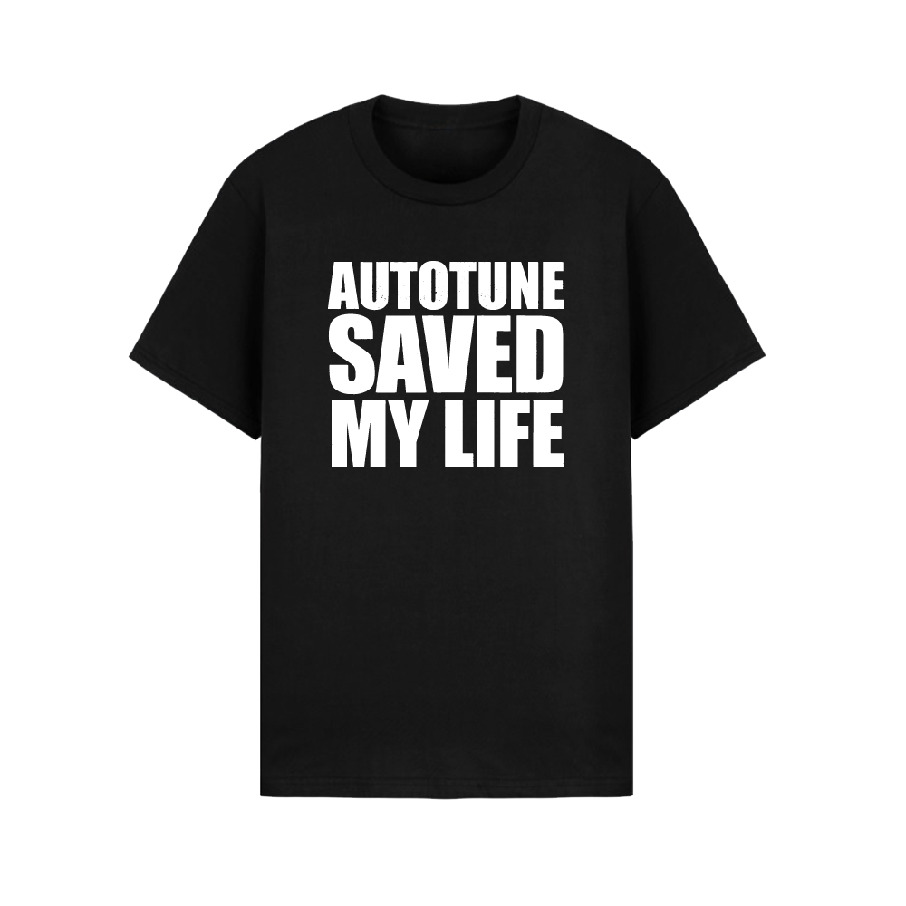 Tričko Astralkid22 - Autotune Saved My Life T-Shirt, Unisex,Čierna,3XL