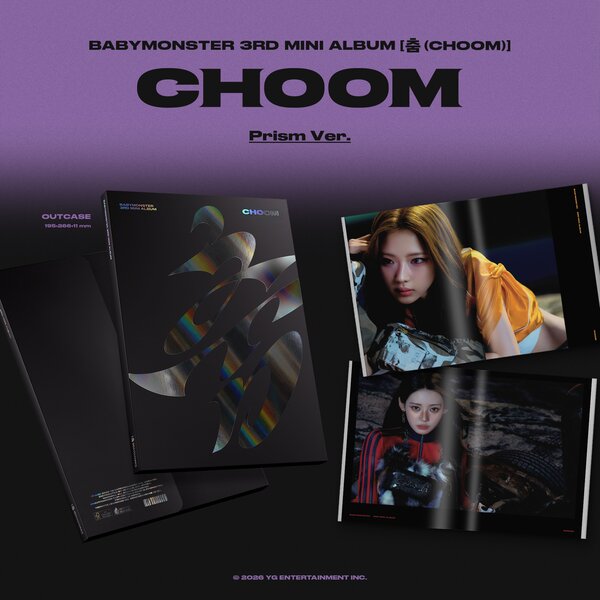 CD Babymonster - Choom - Photobook - Prism version