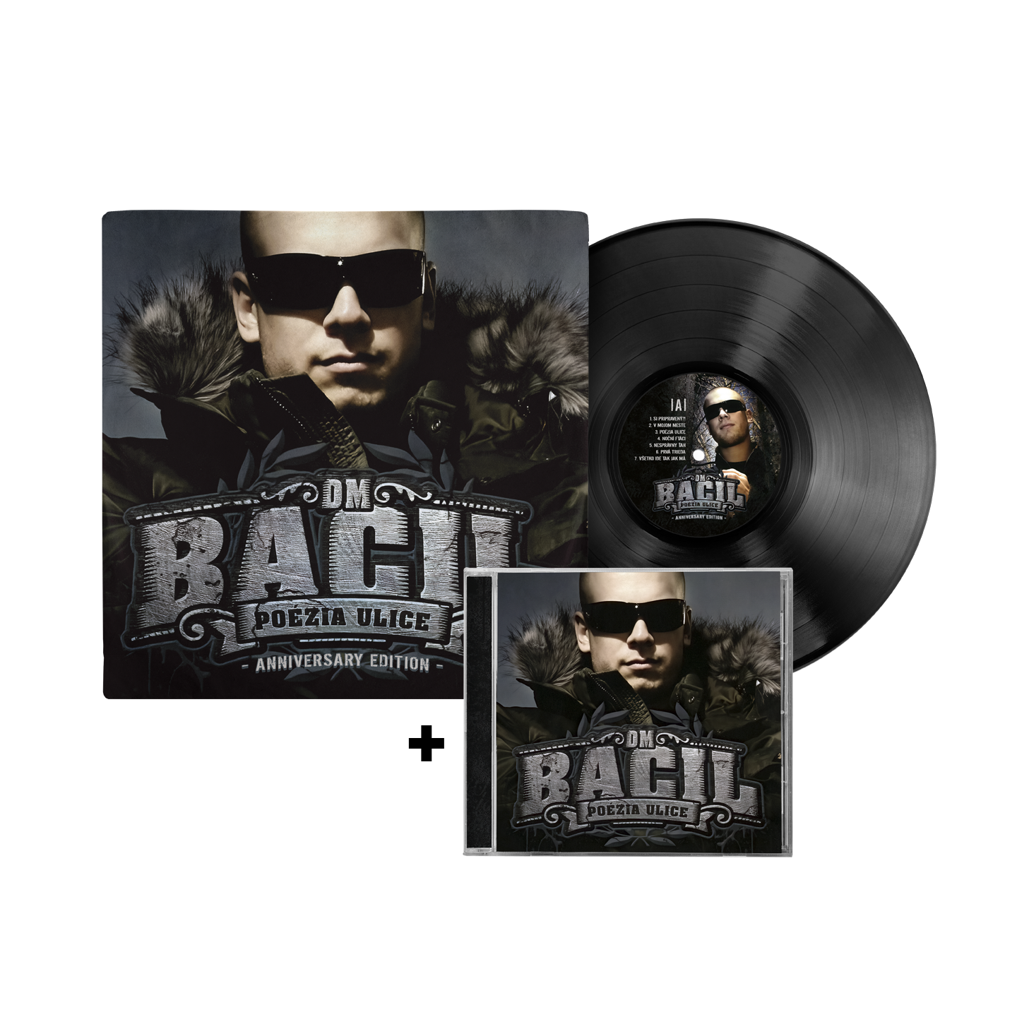 Balík Bacil - Poézia Ulice (Anniversary Edition) (Numbered) (+ CD Poézia Ulice)