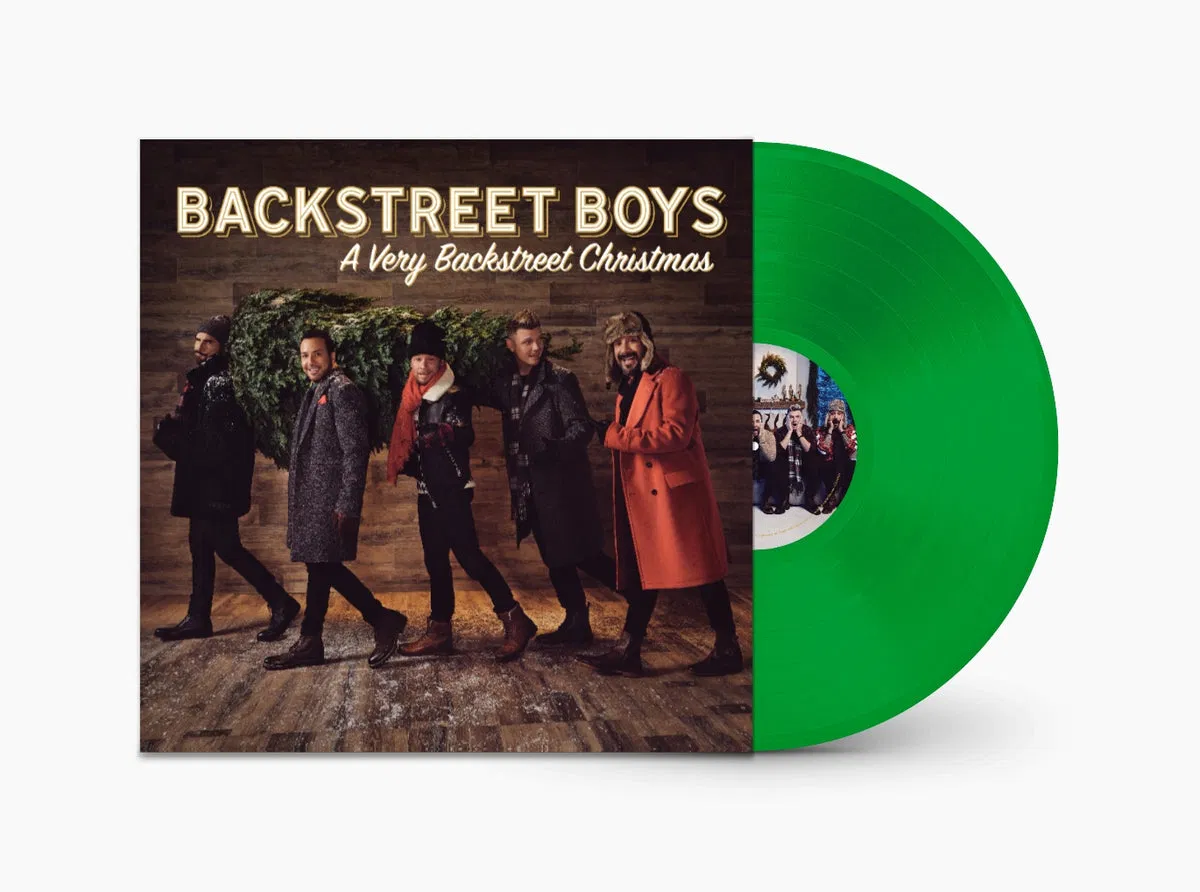 Vinyl Backstreet Boys - A Very Backstreet Christmas (Emerald Green Vinyl)
