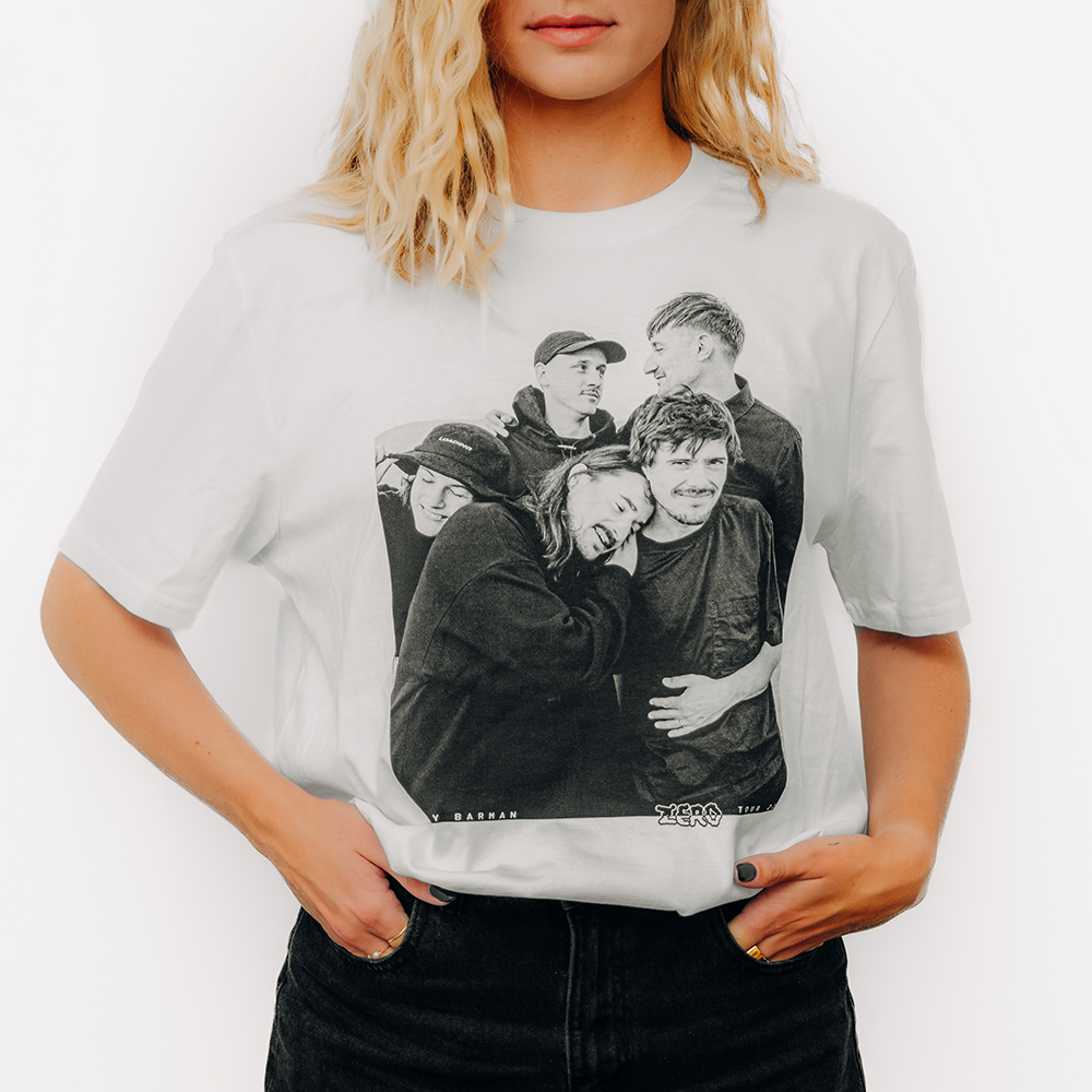 Tričko Billy Barman - Duna, Unisex,Biela,L