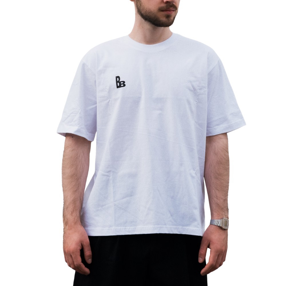 Tričko Billy Barman - Hviezdy, Unisex,Biela,XL