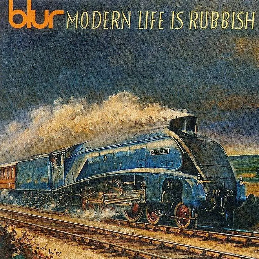 Vinyl Blur - Modern Life Is Rubbish (30th Anniversary Edition) (Orange Vinyl)